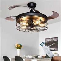 Ceiling Fan with Lights-42 Industrial Ceiling Fan