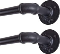 Rose Home Fashion Black Curtain Rods