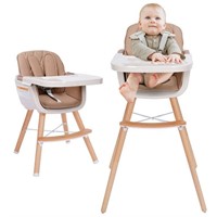 3-in-1 Baby High Chair with Adjustable Legs