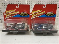 2001 JOHNNY LIGHTNING LOST TOPPERS CAR SETS IN PKS