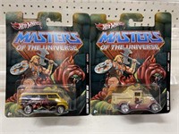 2 - 2011 HOTWHEELS MASTERS OF THE UNIVERSE IN PKGS