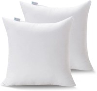 Acanva Decorative Throw Pillow Inserts 2 Count