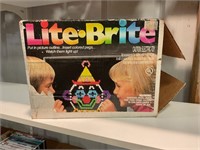 Vintage Lite Brite toy