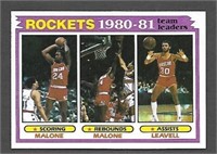 Two (2) 1981-82  Moses Malone