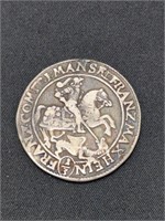 1672 Germany Silver 1/3 Thaler coin