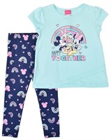 Disney($17)Minnie Mouse 2pc set for girls Size 2T
