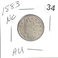 1883 V Nickel NC AU  rtor1034