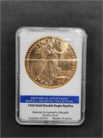 1933 Gold Double Eagle Replica 24k gold plated