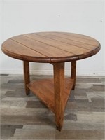 Rustic style side table