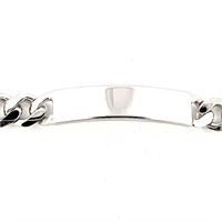 925 Sterling Silver Nameplate Bracelet