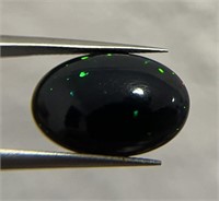 3.55 Cts Ethiopian Natural Black Opal