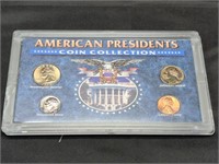American Presidents Coin collection in holder