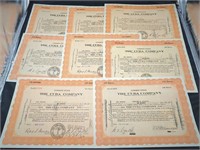 Collection of vintage The Cuba Company stock
