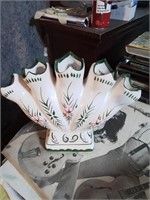 Porcelain five hole vase