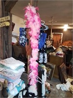 Pink feather boa