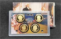 2007-S 4 Coin Presidential Dollar Proof Set