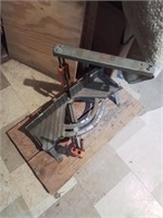 Miter saw frame