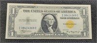 1935A N. Africa $1 Silver Certificate Note