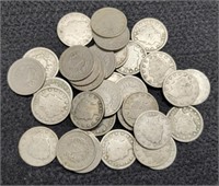 (34) Liberty Head V Nickels