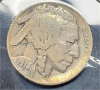 1938-D Buffalo Nickel XF