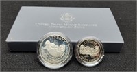 1991-S 2 Coin Comm. Proof Set "Mount Rushmore"