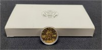 1984-W Gold $10 Olympiod Proof U.S. Mint