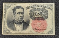 1874 Ten Cent Fractional Currency Note