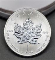 2013 Canada 1 Oz. Silver Maple Leaf BU