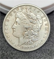1903-S Morgan Silver Dollar AU55