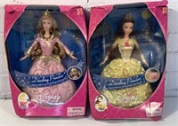 2 dazzling princess belle and sleeping beauty