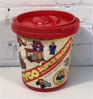 Tyco Superblocks With Legos also in bucket