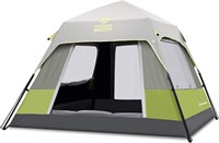 6 Person Pop Up Camping Tent w/ Dark Space Tech