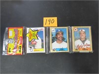 1987 Topps Rack Pack of 48 Baseball Cards