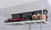 HUSKY Adjustable Height Ceiling Mount Garage Rack