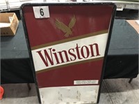 1985 WINSTON POLE SIGN 29X48