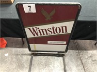 1986 WINSTON CURB SIGN 25X36 DOUBLE SIDED