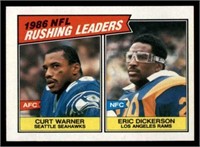 Two (2) 1987 Topps Football #229 -