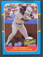 Two (2) 1987 #12 Baseball Tony Gwynn