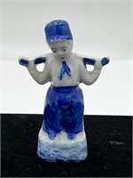 Made in Japan Dutch boy blue & white porcelain