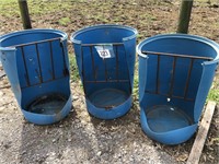 (3) USED HAY & GRAIN FEEDERS (Preview/Pick Up: