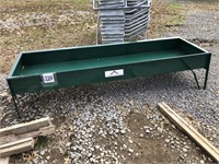8 FT ALL METAL GRAIN FEEDER (Preview/Pick Up: 595