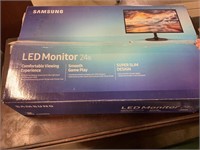 Samsung LED monitor slim design 23.inch