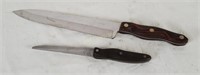 Vtg Cutco Chefs Knife1025 & A Smaller One
