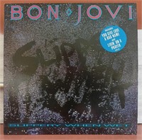 Bon Jovi - Slippery When Wet LP Record