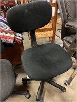 Desk chair, adjustable height