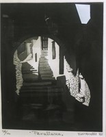 Santamouris Street Scape Litho Edition 98/100 1982