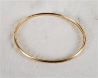 14k Gold Bangle Bracelet 4.8g