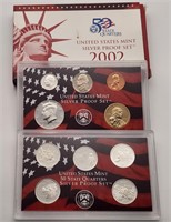 2002 Silver Proof Set US Mint