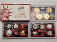 2008 Silver Proof Set US Mint