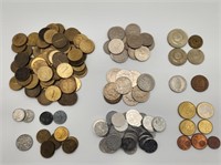 Austria Yugoslavia Hungary Denmark & Euro Coins